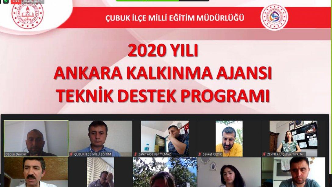 Ankara Kalkınma Ajansı Teknik Destek 2020 Programı Bilgilendirme toplantısı Yapıldı.
