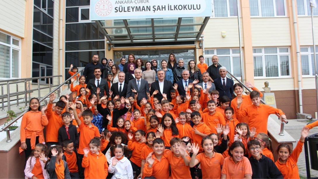 SÜLEYMAN ŞAH İLKOKULU VE ORTAOKULUNU ZİYARET ETTİK