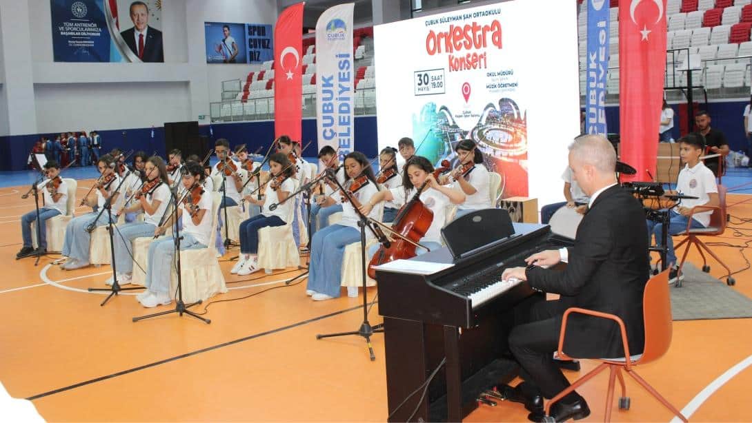 SÜLEYMAN ŞAH ORTAOKULU ORKESTRA GRUBU KONSERİ YAPILDI