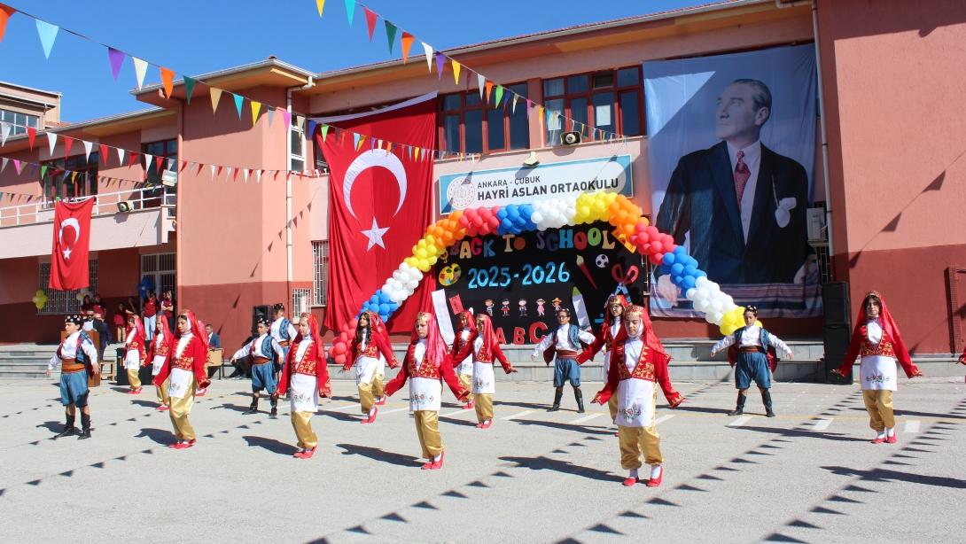2025-2026 EĞİTİM ÖĞRETİM YILI İLKÖĞRETİM HAFTASI KUTLAMA PROGRAMI YAPILDI